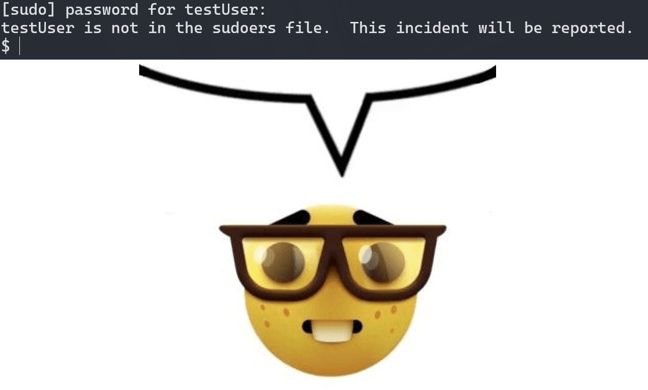 This Incident Will Be Reported