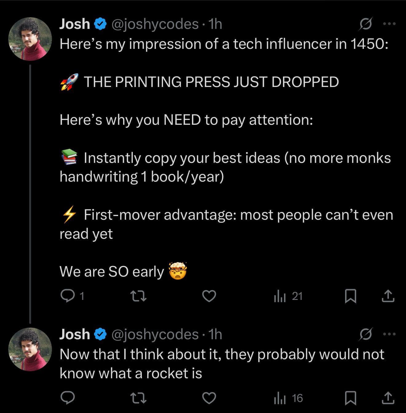 Medieval Tech Influencers Just Dropped