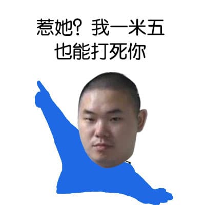 惹她?我一米五也能打死你 - 我喜欢的女人你别惹