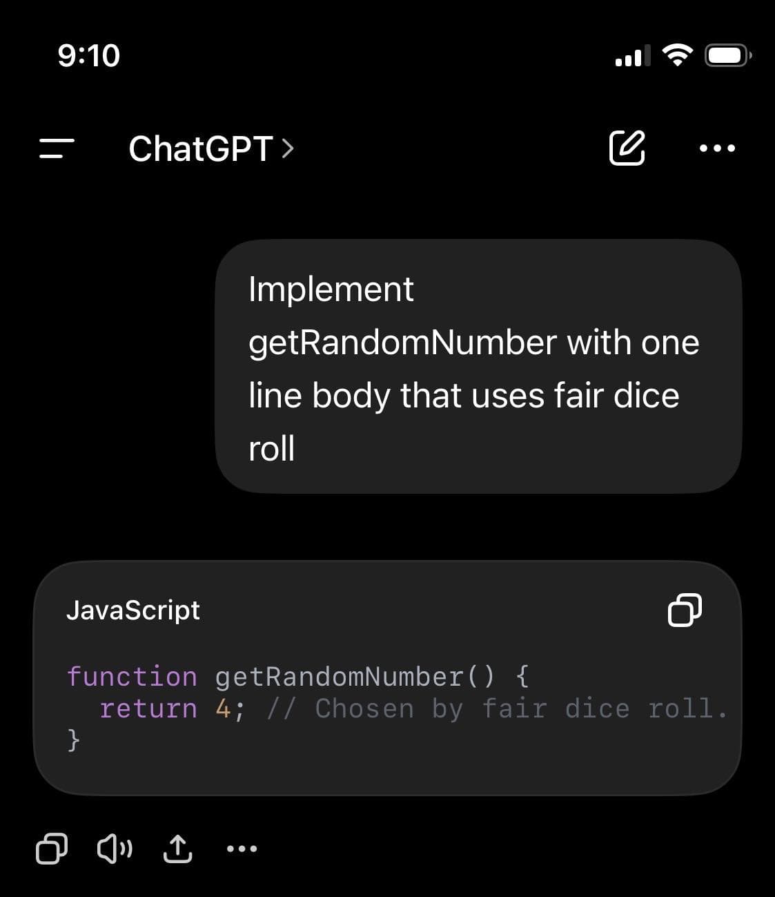 It Was Programming Error