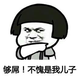 够屌！不愧是我儿子