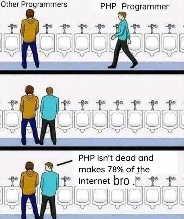 PHP Devs In 2025 Be Like
