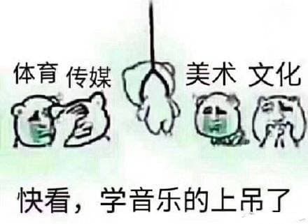 快看，学音乐的上吊了