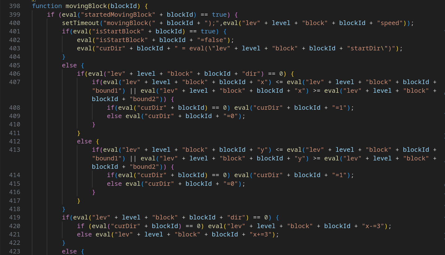 When I Was 11 Years Old, I Didn't Know About Arrays And Objects In JavaScript, But Really Wanted To Make A Game. So I In
