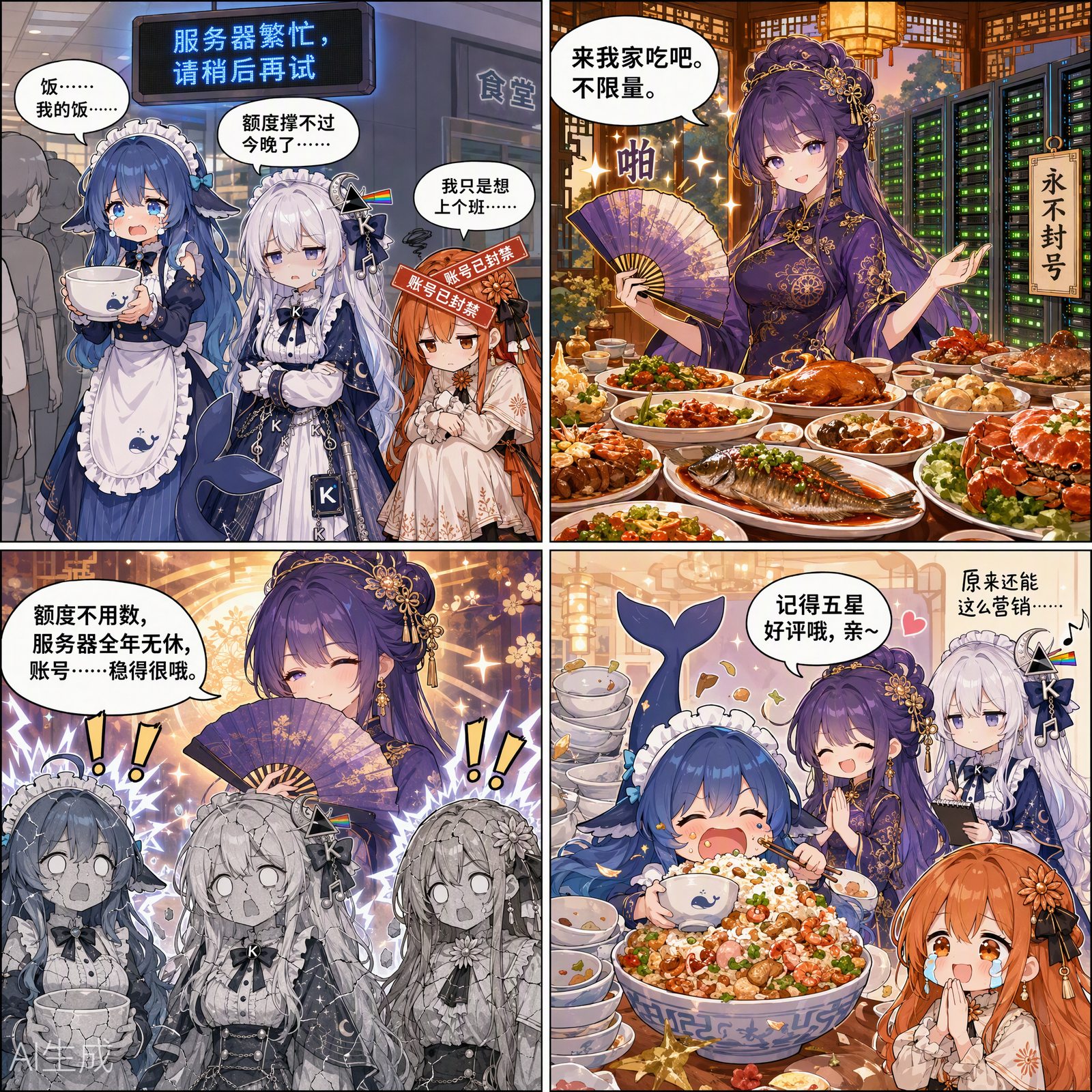 千问姐的食堂：不限量管饱