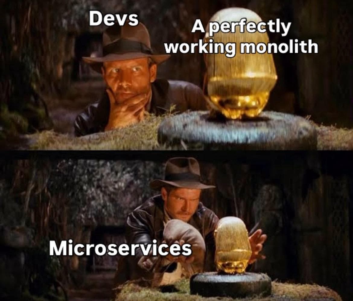 Splitting A Monolith Equals Free Promotion