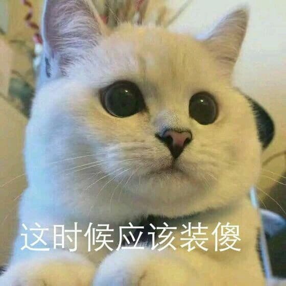 这时候应该装傻