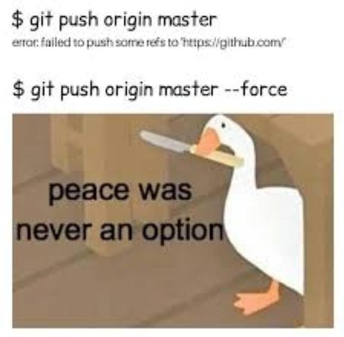 Peace Was Never An Option