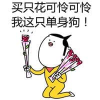 买只花可怜可怜我这只单身狗