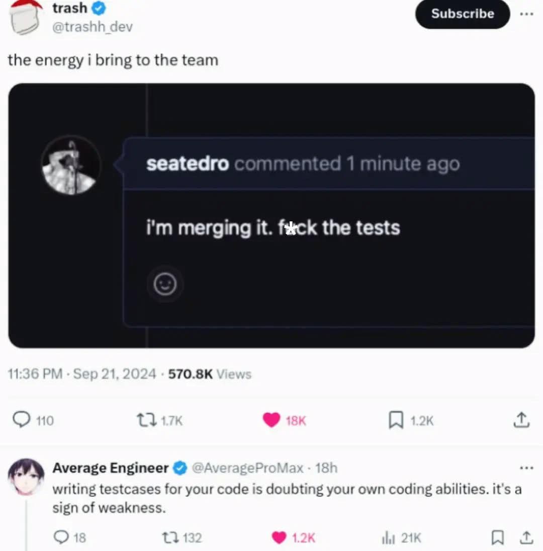 Trust The Process (Of Skipping Tests)