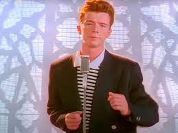 NEVER GONNA GIVE U UP