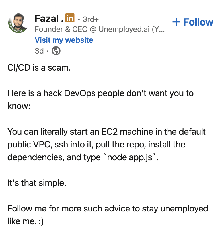 The Manual Deployment "Hack"