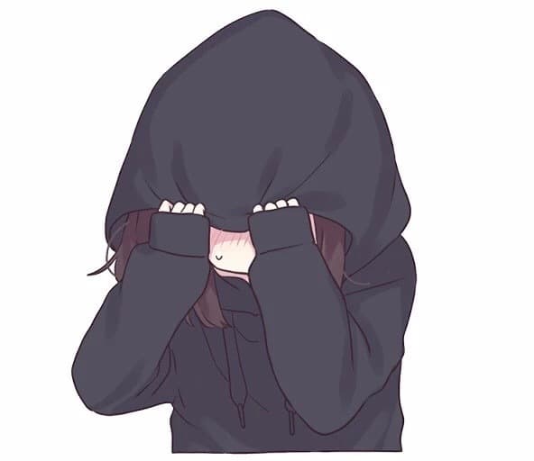不敢见人
