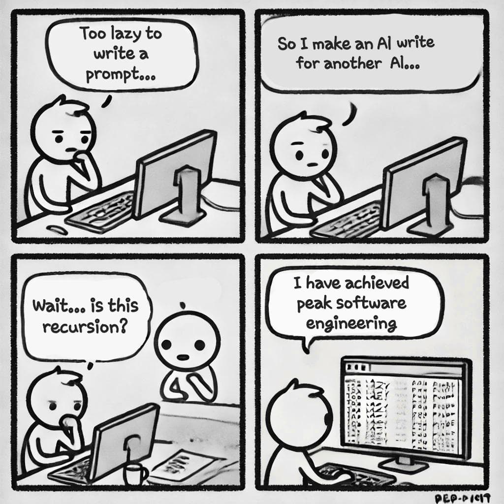When You Accidentally Invent Recursion With AI