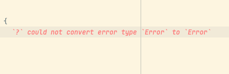 Average Rust Error