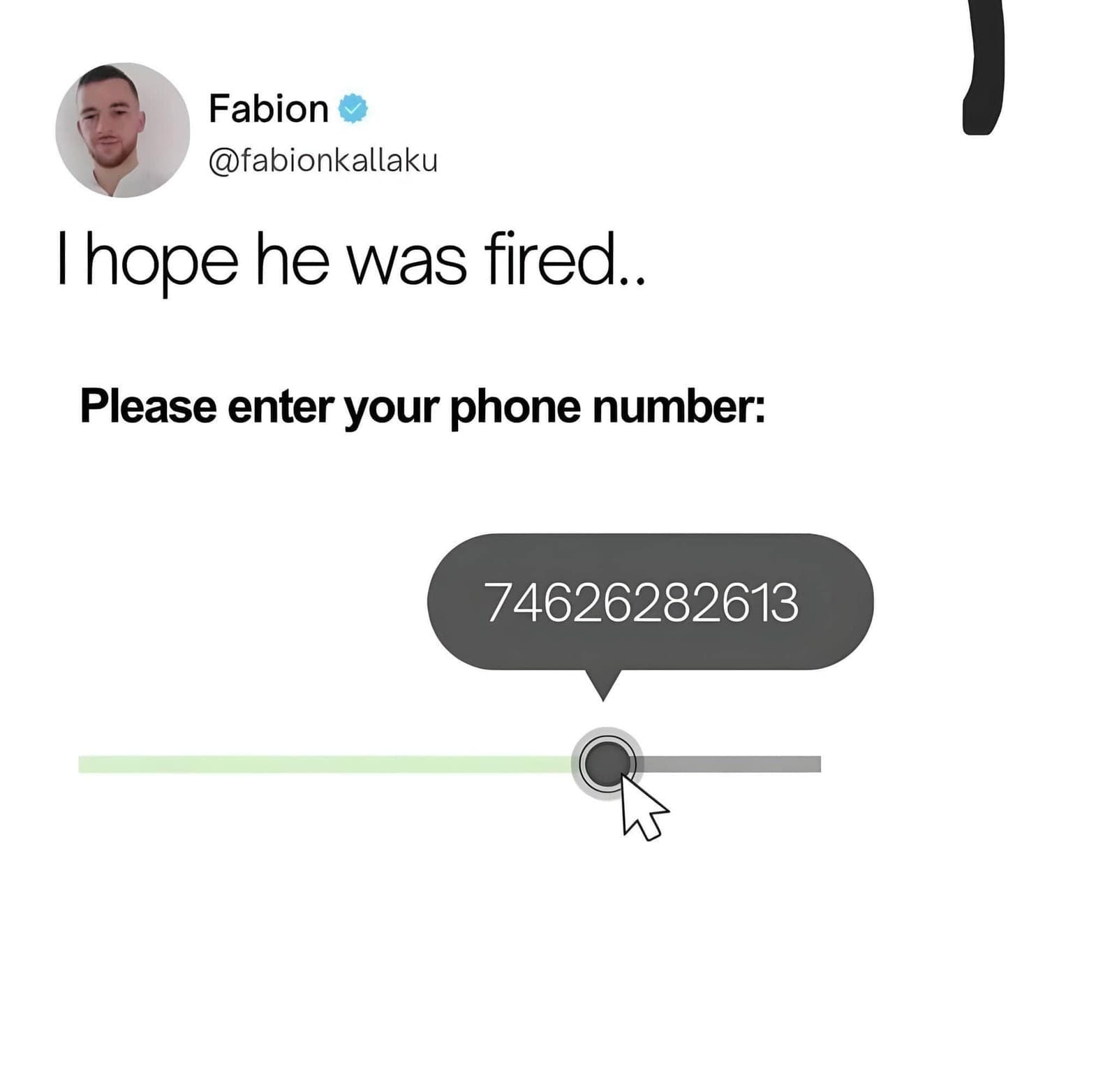 I Hope He Was Fired