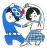 跳舞（蓝色）