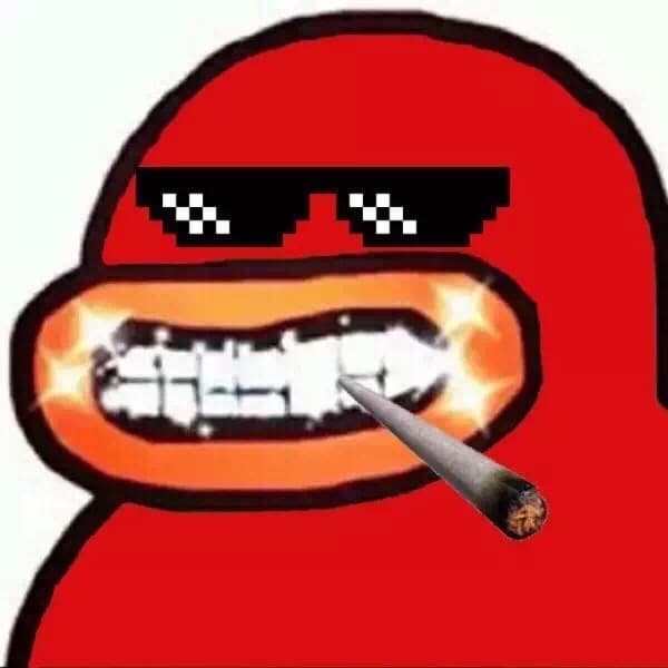 红色