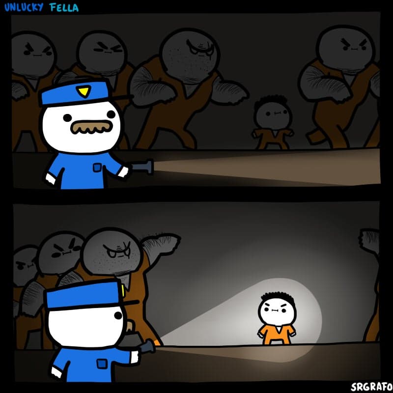 Spotlight prisoner