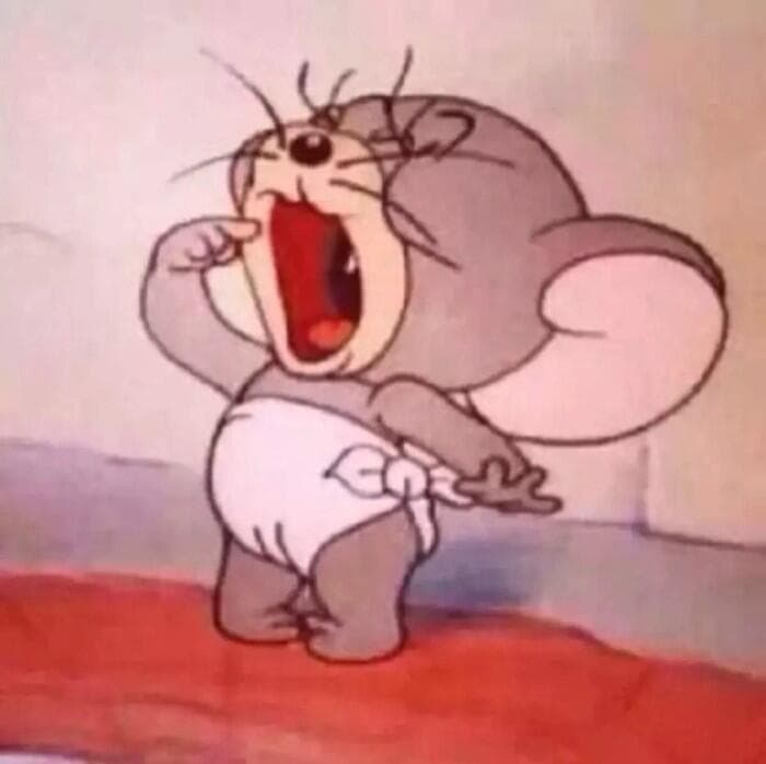 Jerry打哈欠