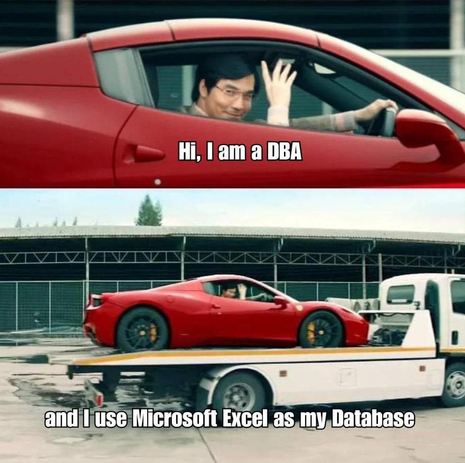 Excel Is My Database