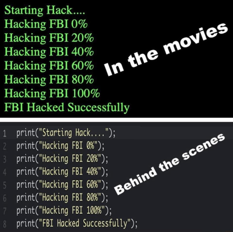 Hollywood Hacking: Expectation vs Reality