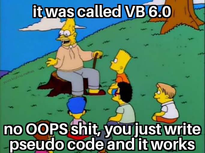 The Memories Of VB 6.0