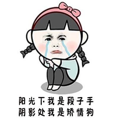 阳光下我是段子手 阴影处我是矫情狗