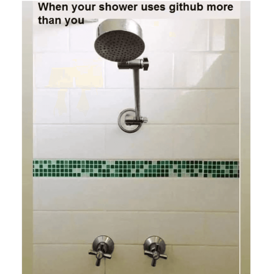 When Your Shower Uses GitHub More Than You