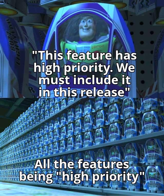 It Should Be The Highest Priority
