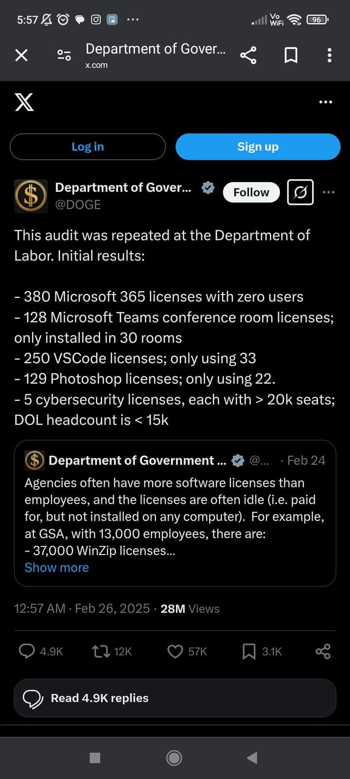 Im Glad They Sorted This They Must Have Been Paying Millions For Those Vscode Liscences