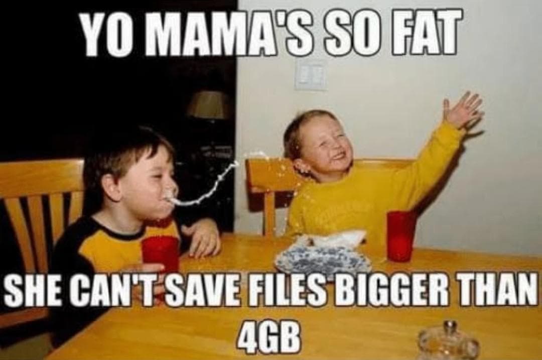 Yo mama!
