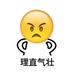 理直气壮（生气）