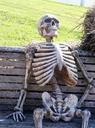Just Waiting skull