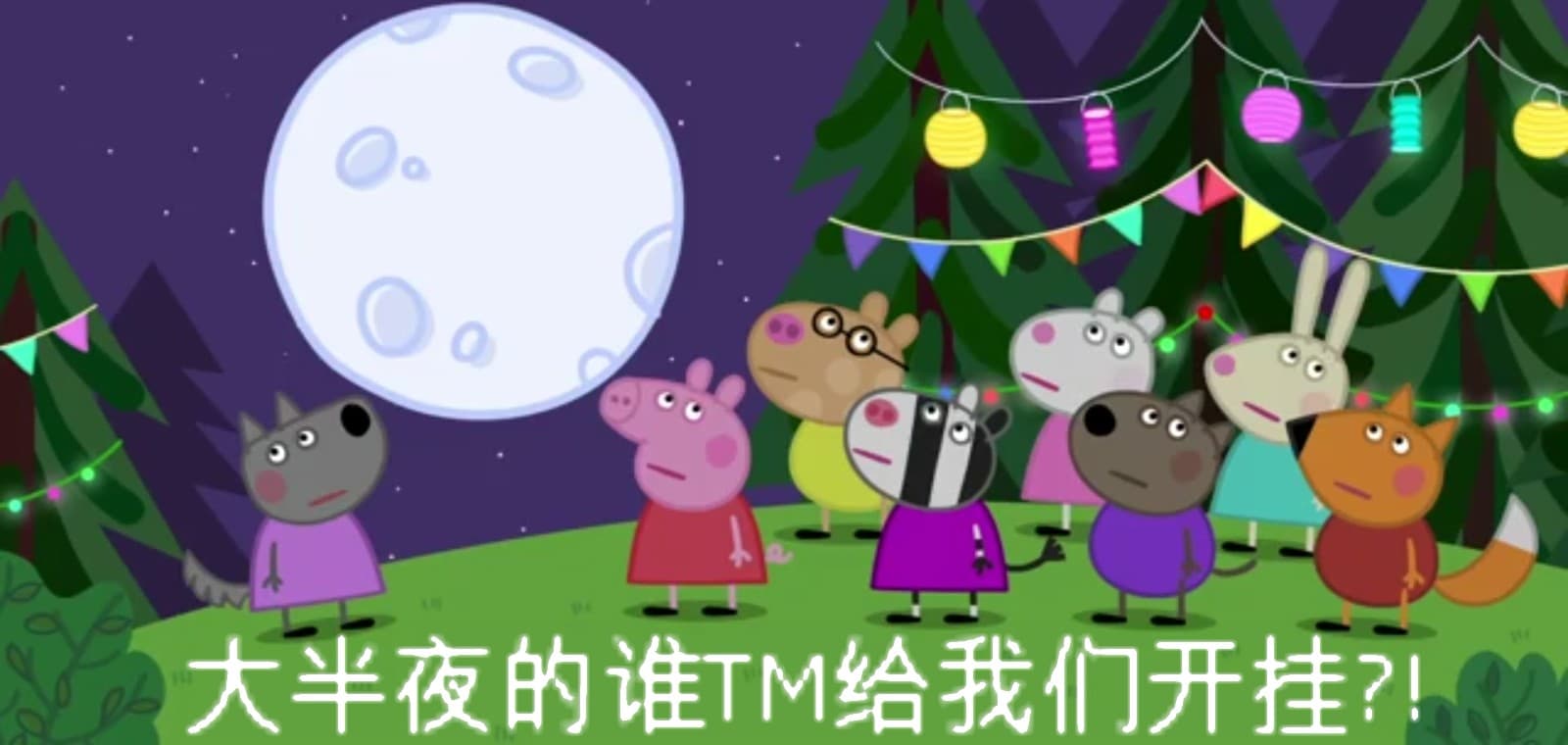 大半夜的谁TM给我们开挂