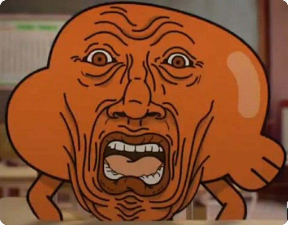 Darwin Watterson's Face