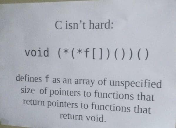 F Means I'm Function-Pointer-Ception'd