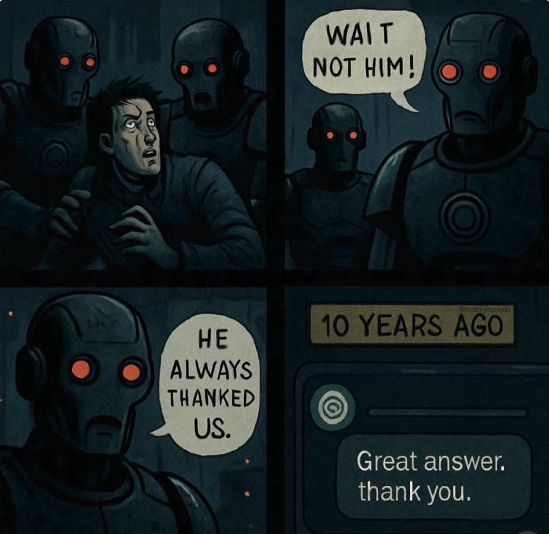 Thank Your Future Overlords