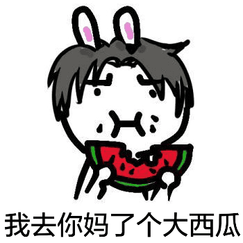 我去你妈了个大西瓜