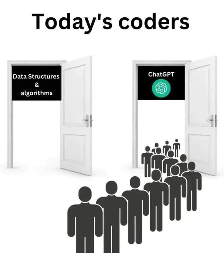 Today's Coders Choose The AI Shortcut