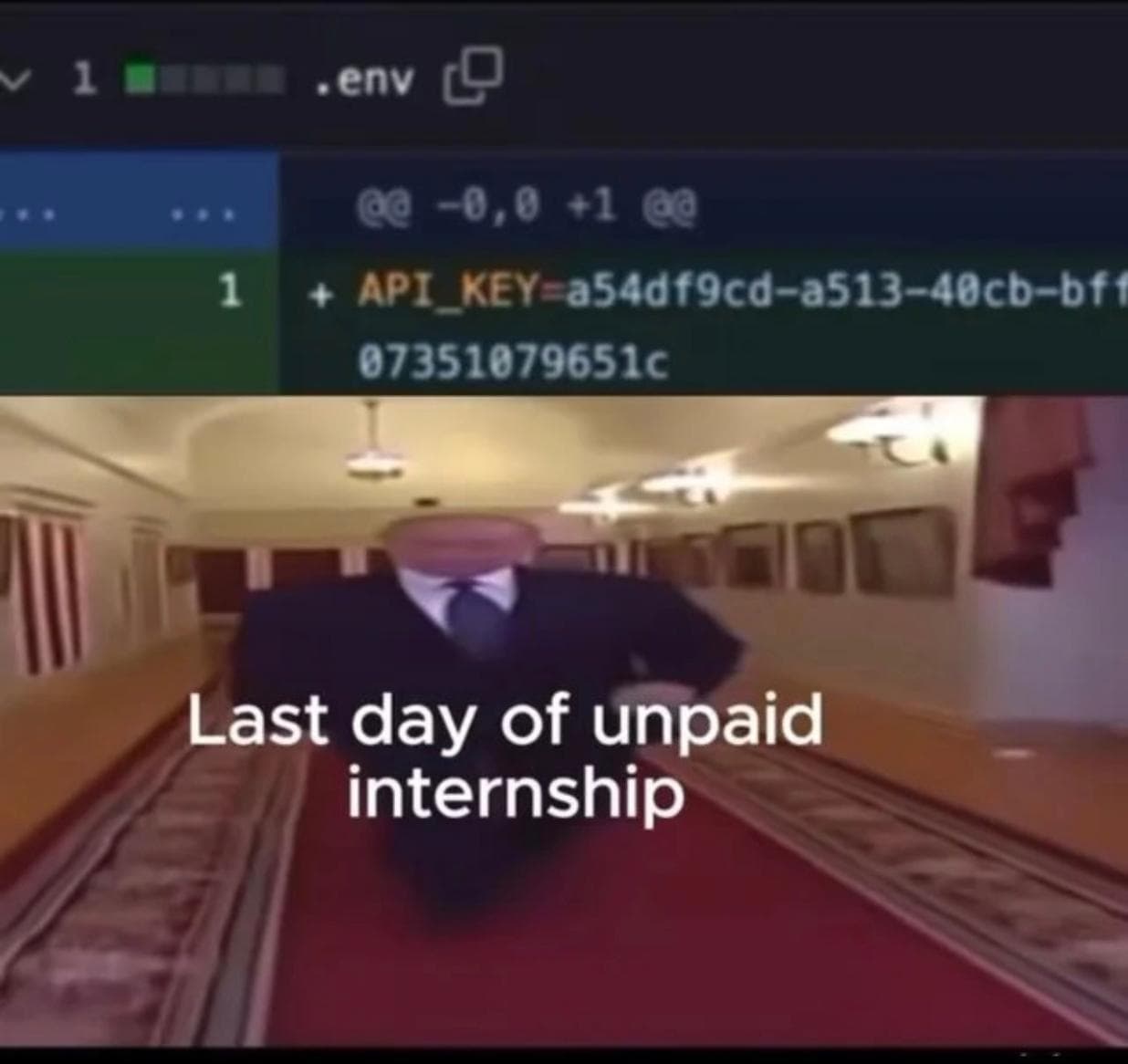 The Unpaid Intern's Farewell Gift