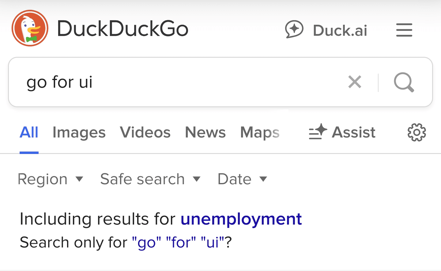 Do You Mean Unemployment