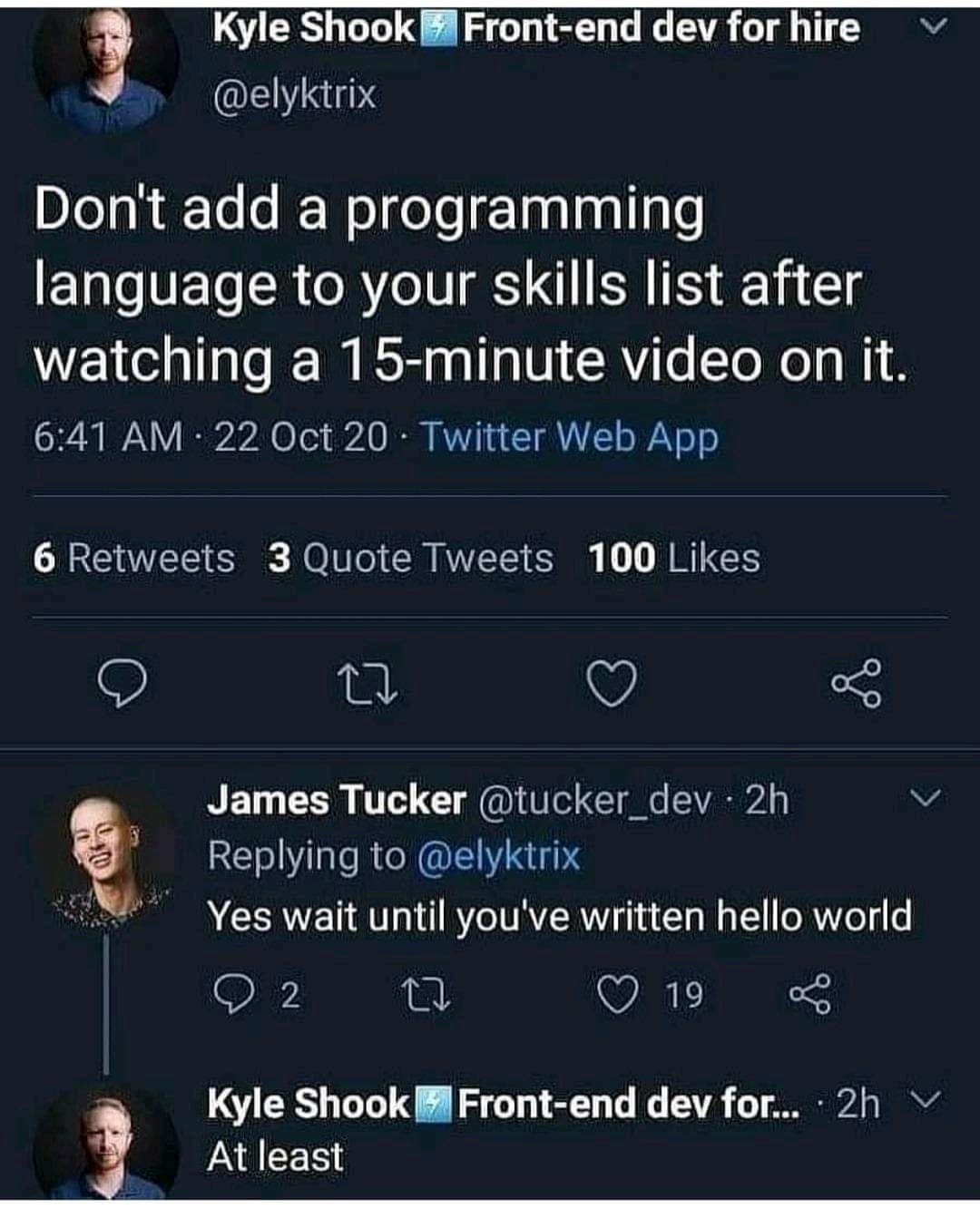 Hello world