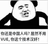 金馆长熊猫00031-你还是中国人吗居然不用VUE你这个技术汉奸