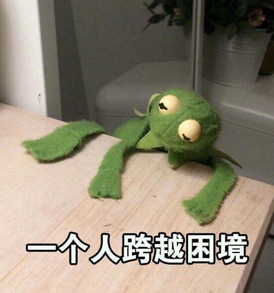 一个人跨越困境