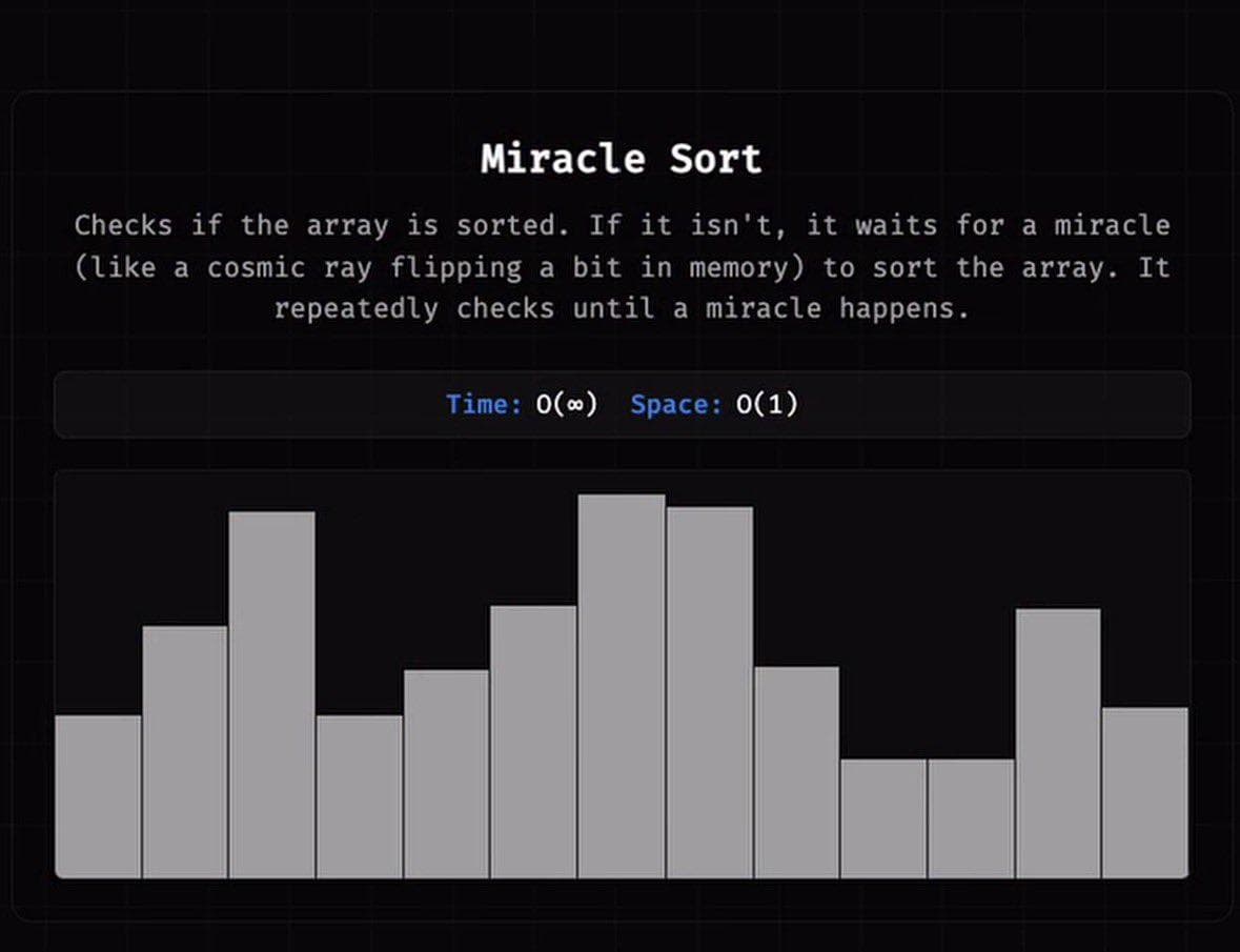 New Sorting Algo Just Dropped