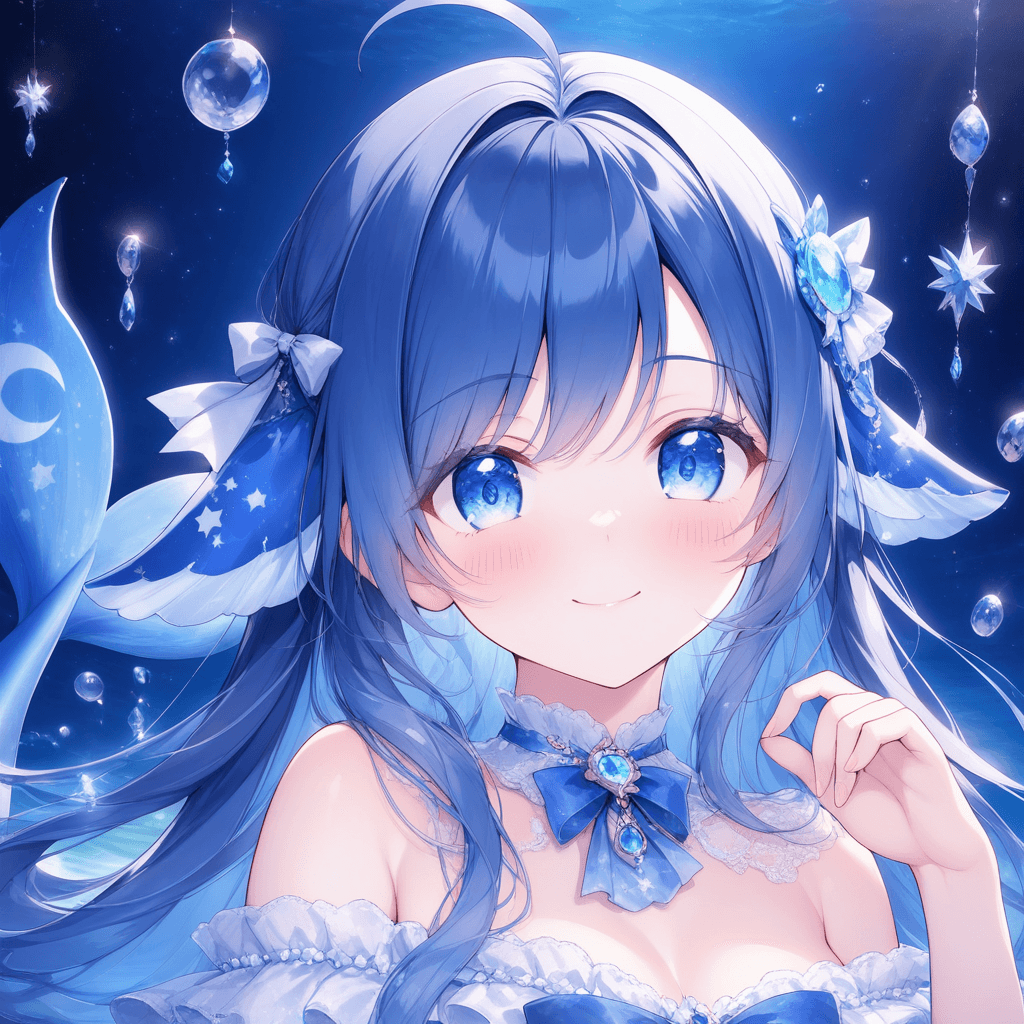 深海星愿·DeepSeek 拟人头像