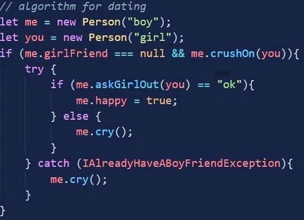 I'm learning programming in codecademy, this code hits home...