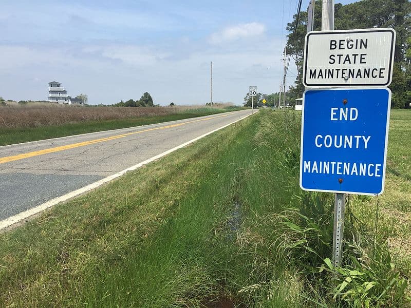 State maintenance vs. County maintenance