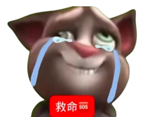 抽象会说话的汤姆猫表情包